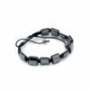 Pulsera Magnética Shamballa de Hematita - Cubos Dobles - Imagen 2