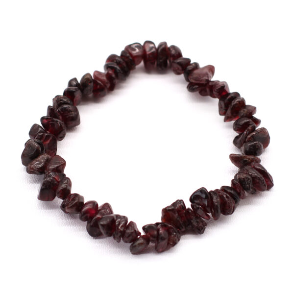 Pulsera de fragmentos de Granate – Energía Vital y Pasión Interior