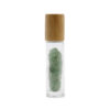 Botella Roll-on de piedras preciosas - Aventurina Verde - Tapa de madera - Imagen 2
