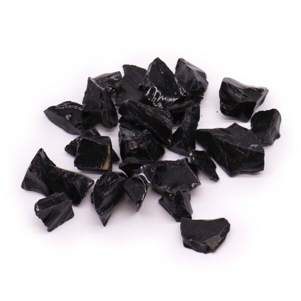Obsidiana Negra en Bruto 500g – Protección y Transformación