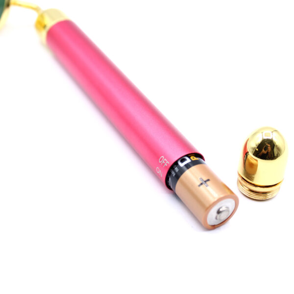 Rodillo Facial de Jade con Vibración – Sanación, Belleza y Energía en Armonía - Imagen 2