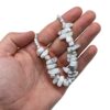 Collar Longstone de Jaspe Blanco – Claridad Espiritual, Calma Interior y Protección Energética - Imagen 2