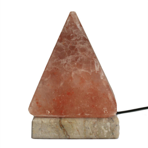 Lámpara de sal del Himalaya natural USB de calidad – 9 cm (luz cálida fija)