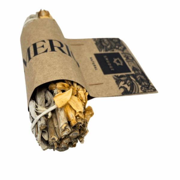 Atado de Hierbas Purificadoras – Salvia Blanca y Ajo | Limpieza Energética y Protección - Imagen 2