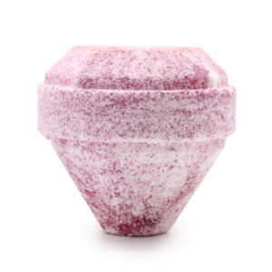 Bomba de Baño de Piedras Preciosas – Blanca y Roja