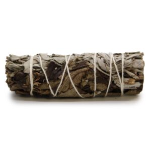 Atado de Hierba Salvia Blanca y Salvia Negra 10 cm – Limpieza Profunda y Protección Energética