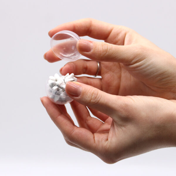 Bomba de Baño con Pulsera de Jaspe Blanco | Paz Interior y Claridad Mental - Imagen 3