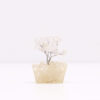 Mini Árbol de Cuarzo de Roca sobre Base de Orgonita – 15 Piedras Naturales