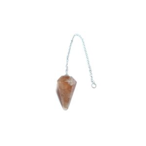 Péndulo de Cuarzo Citrino Extra · 3-4 cm