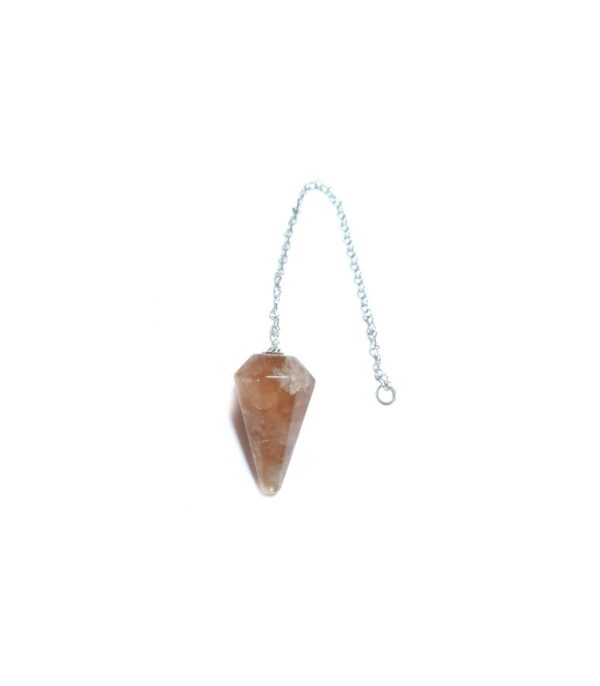 Péndulo de Cuarzo Citrino Extra · 3-4 cm