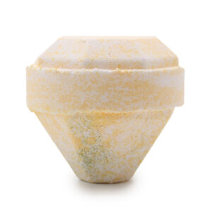 Bomba de Baño de Piedras Preciosas – Blanca y Dorada (190g y 220g)